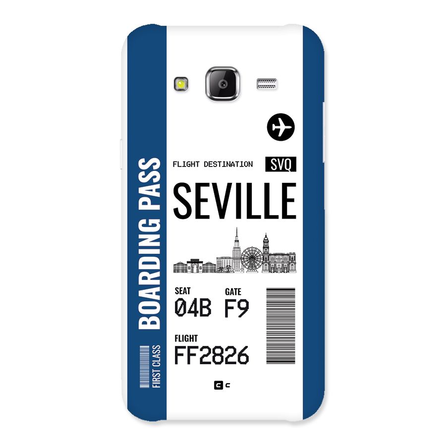 Seville Boarding Pass Back Case for Galaxy J2 Prime