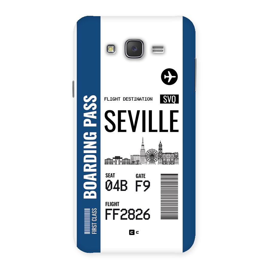 Seville Boarding Pass Back Case for Galaxy J7