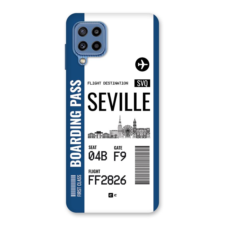 Seville Boarding Pass Back Case for Galaxy M32