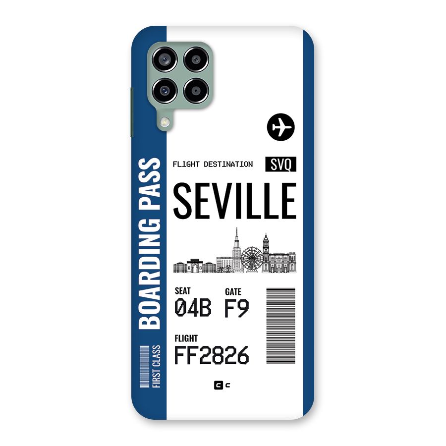 Seville Boarding Pass Back Case for Galaxy M33