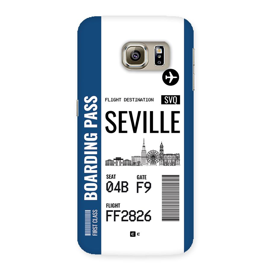 Seville Boarding Pass Back Case for Galaxy S6 Edge Plus