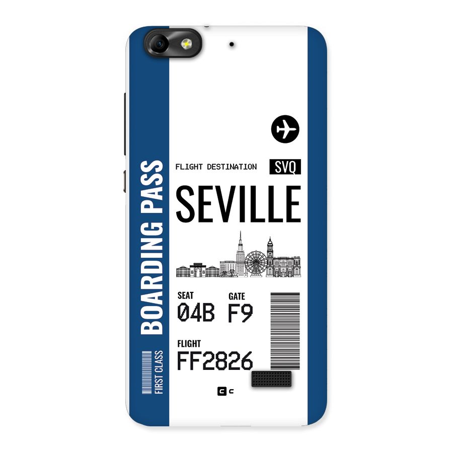 Seville Boarding Pass Back Case for Honor 4C