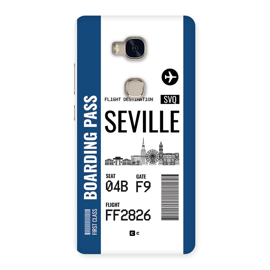 Seville Boarding Pass Back Case for Honor 5X