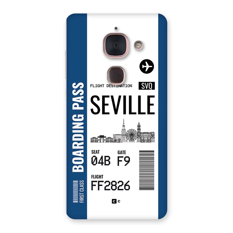 Seville Boarding Pass Back Case for Le Max 2