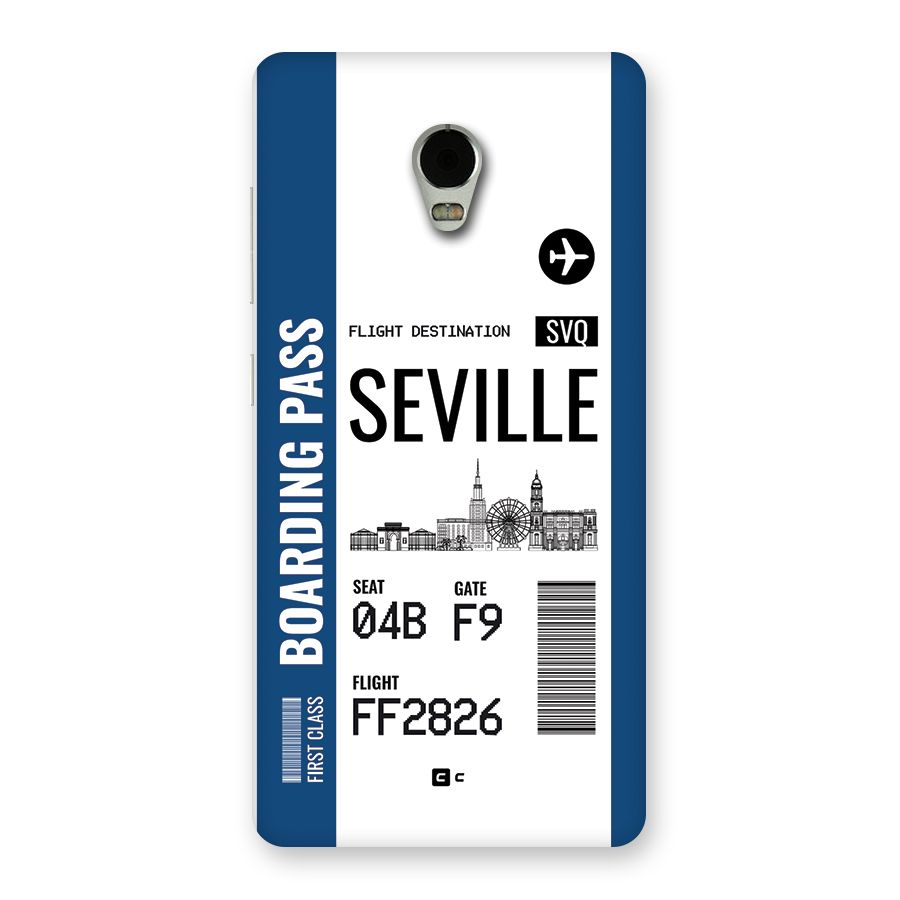 Seville Boarding Pass Back Case for Lenovo Vibe P1
