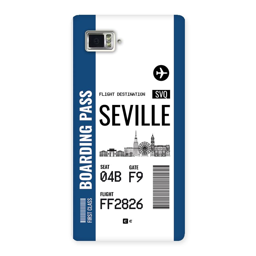 Seville Boarding Pass Back Case for Lenovo Vibe Z2 Pro K920