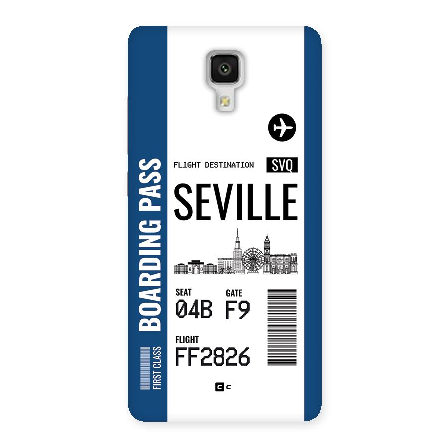 Seville Boarding Pass Back Case for Mi4