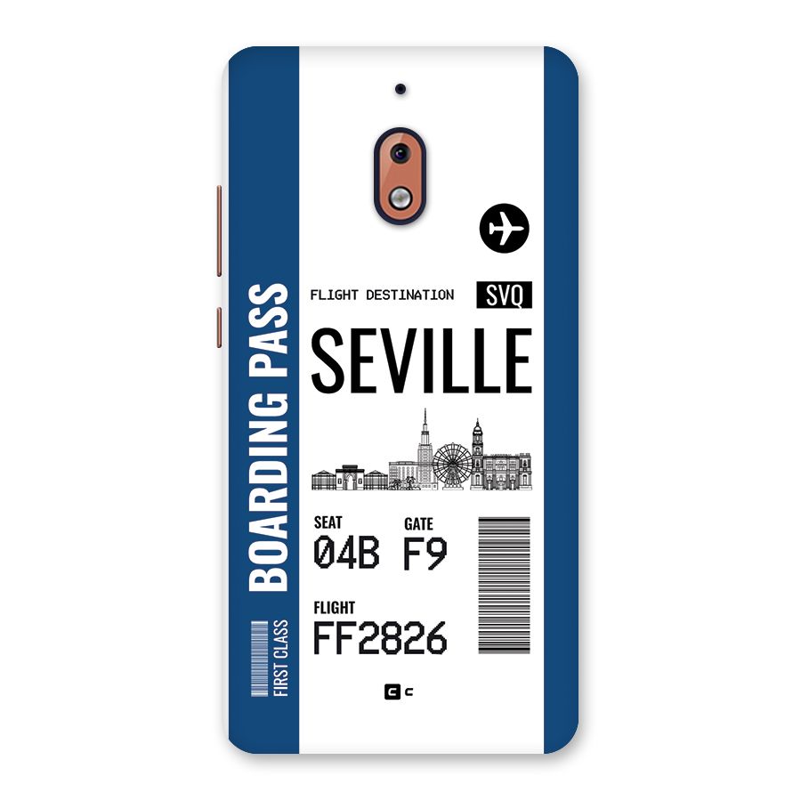 Seville Boarding Pass Back Case for Nokia 2.1