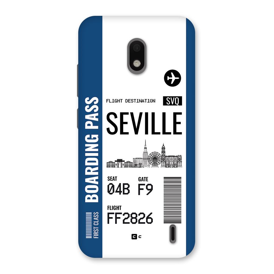 Seville Boarding Pass Back Case for Nokia 2.2