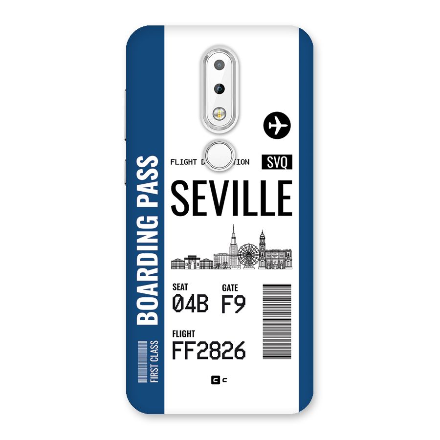 Seville Boarding Pass Back Case for Nokia 6.1 Plus
