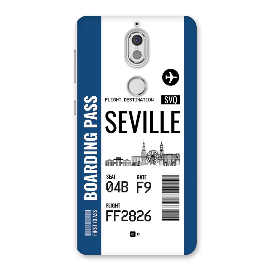 Seville Boarding Pass Back Case for Nokia 7