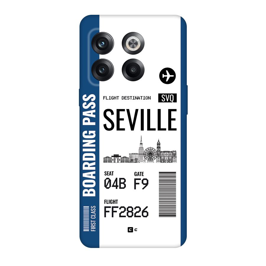Seville Boarding Pass Back Case for OnePlus 10T