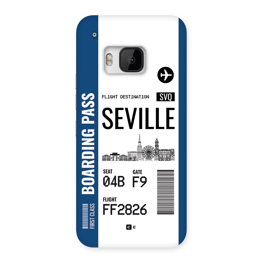 Seville Boarding Pass Back Case for One M9
