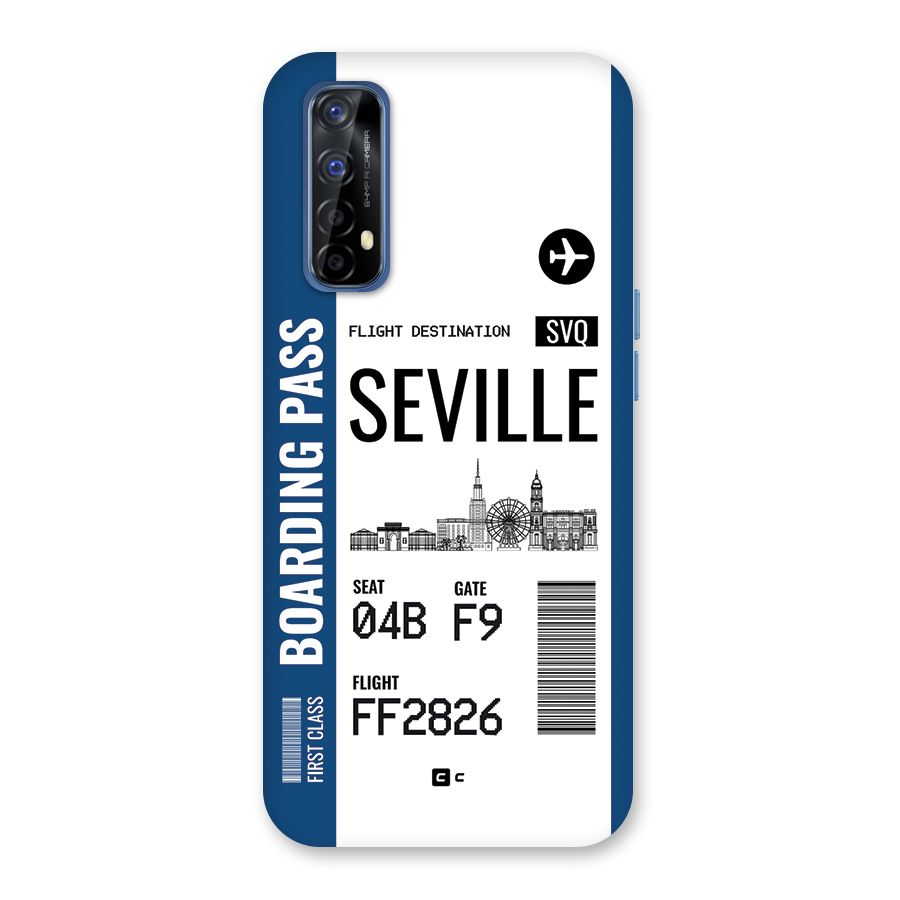 Seville Boarding Pass Back Case for Realme Narzo 20 Pro