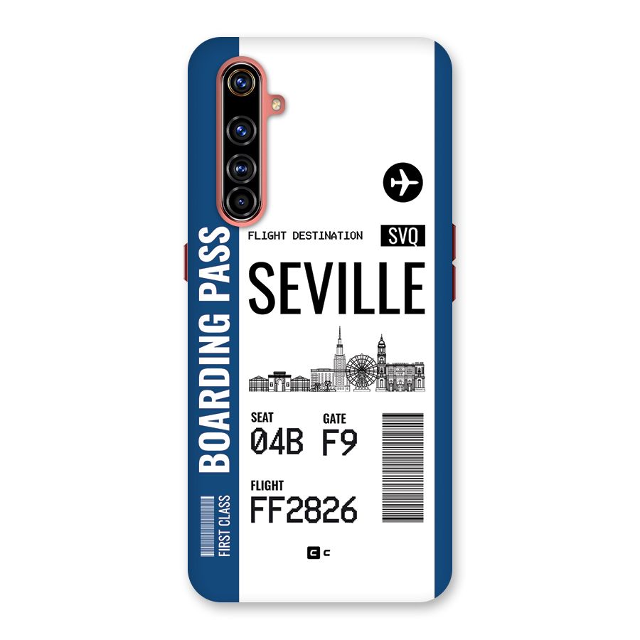 Seville Boarding Pass Back Case for Realme X50 Pro