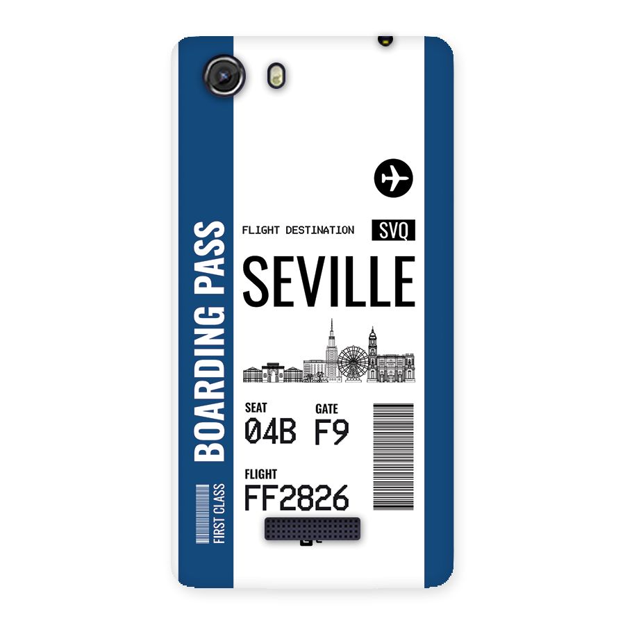 Seville Boarding Pass Back Case for Unite 3