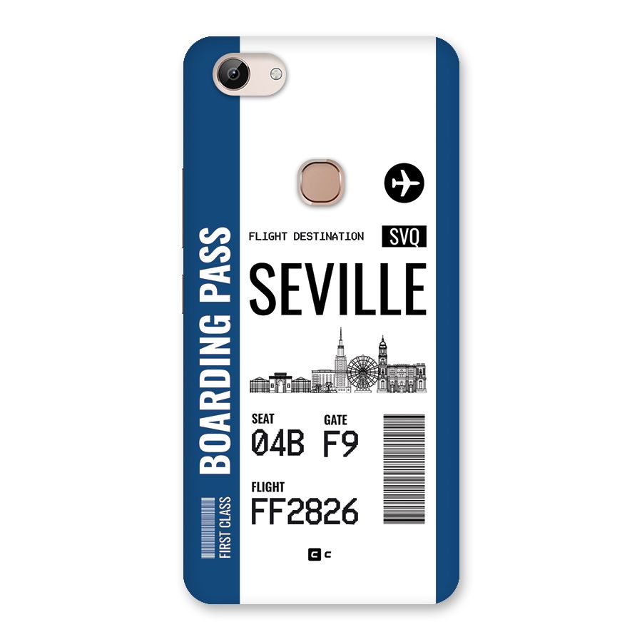 Seville Boarding Pass Back Case for Vivo Y83
