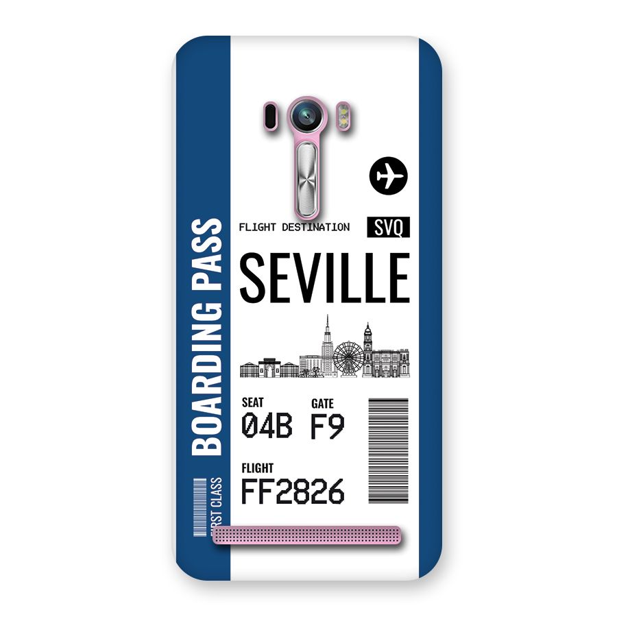 Seville Boarding Pass Back Case for Zenfone Selfie