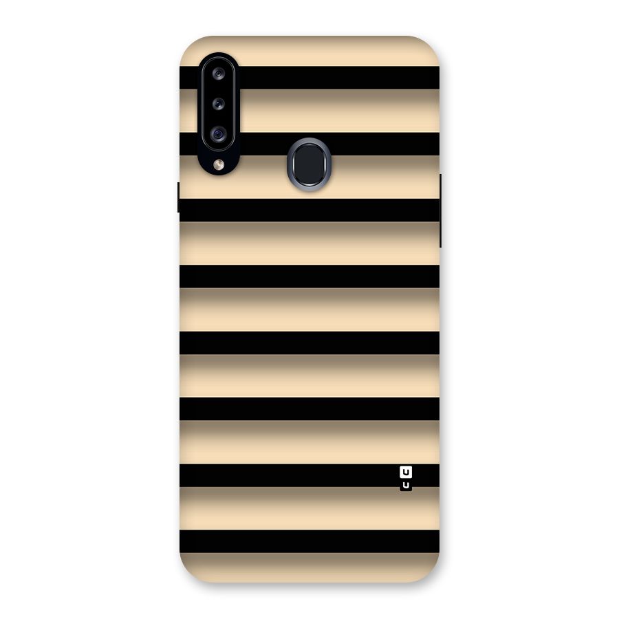 Shadow Stripes Back Case for Galaxy A20s