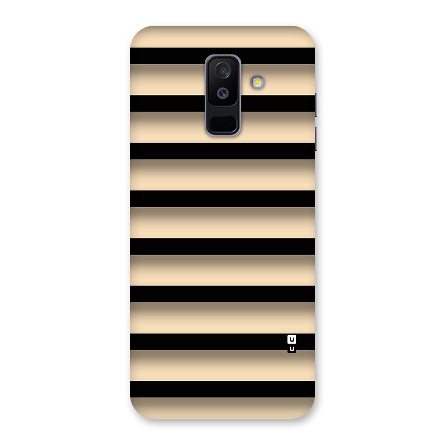 Shadow Stripes Back Case for Galaxy A6 Plus