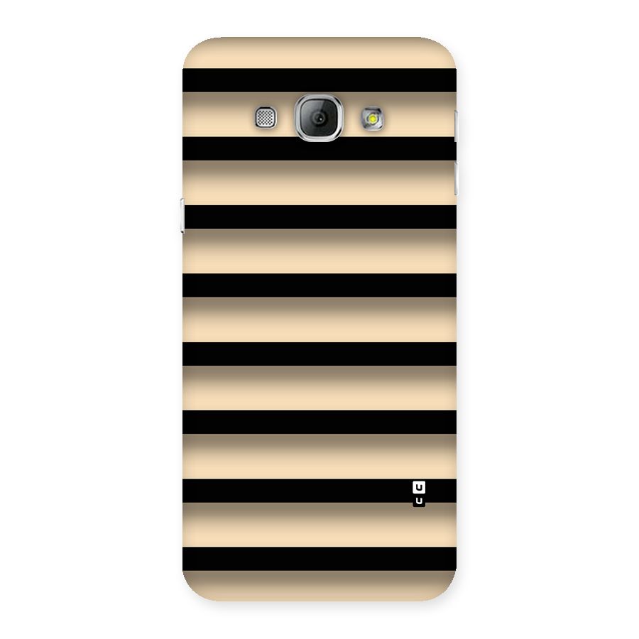 Shadow Stripes Back Case for Galaxy A8