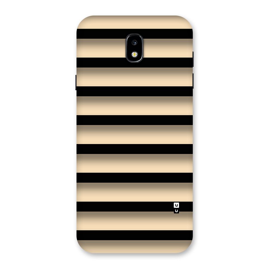 Shadow Stripes Back Case for Galaxy J7 Pro