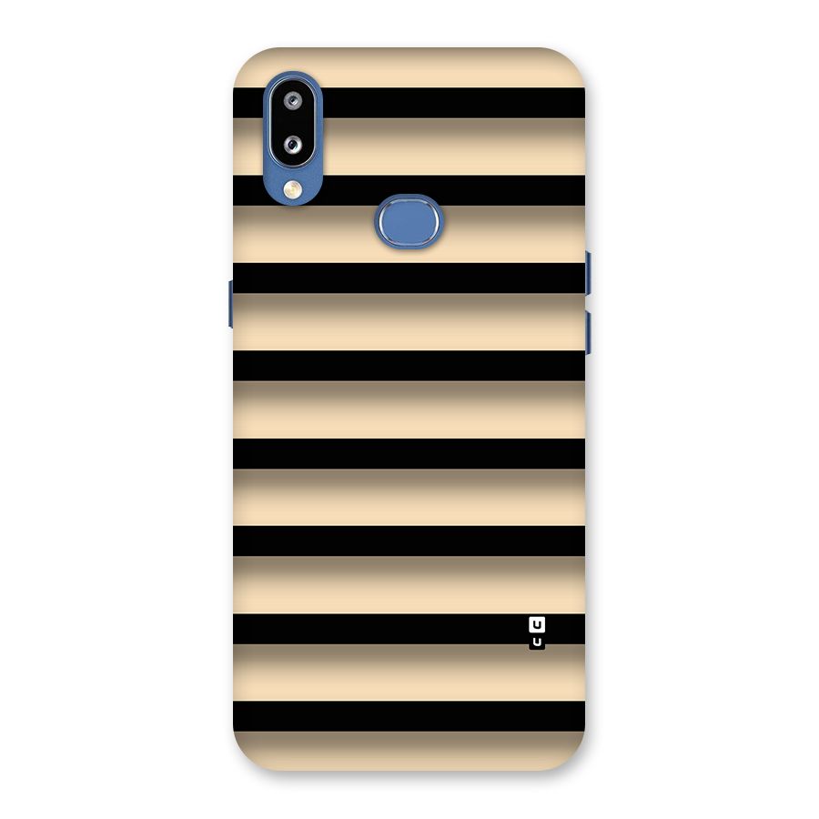 Shadow Stripes Back Case for Galaxy M01s
