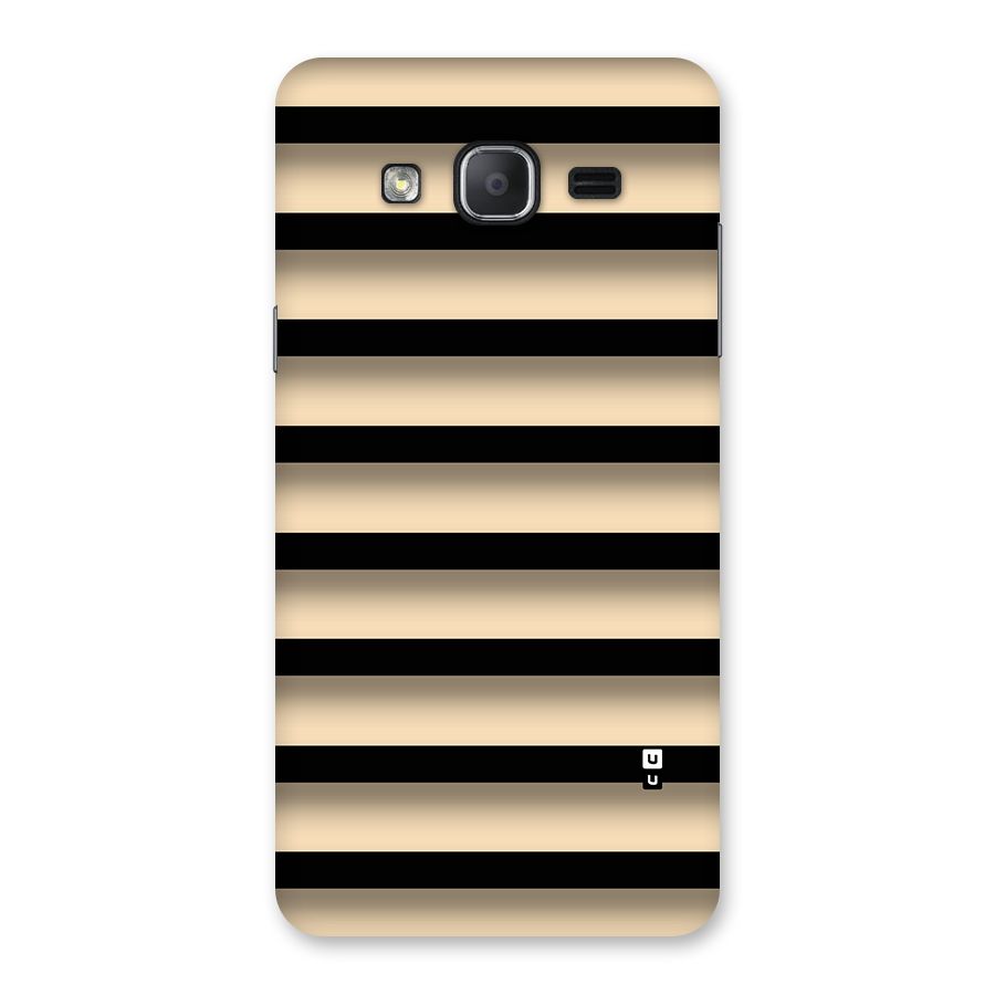 Shadow Stripes Back Case for Galaxy On7 Pro