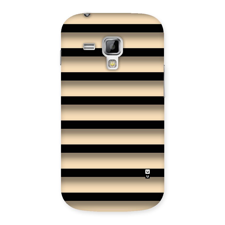Shadow Stripes Back Case for Galaxy S Duos