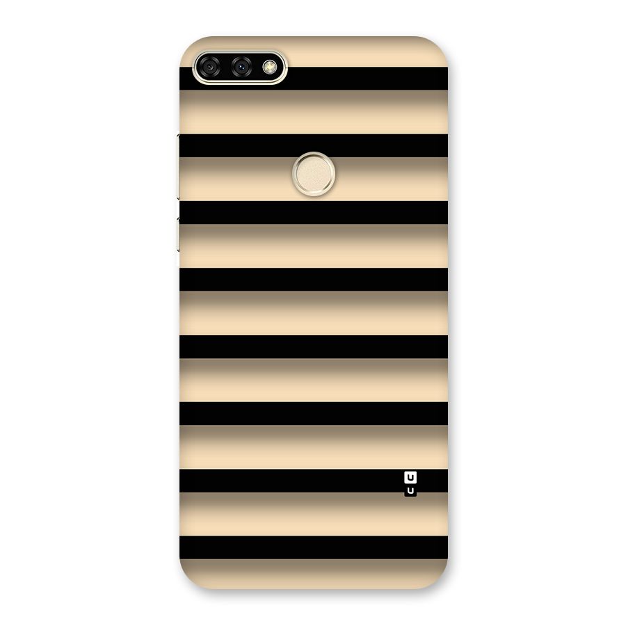 Shadow Stripes Back Case for Honor 7A
