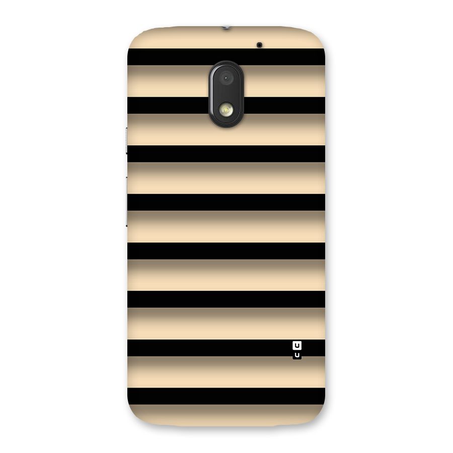 Shadow Stripes Back Case for Moto E3 Power