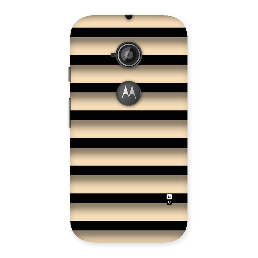 Shadow Stripes Back Case for Moto E 2nd Gen