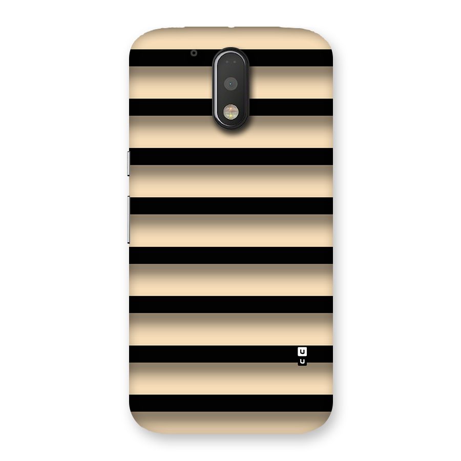 Shadow Stripes Back Case for Moto G4 Plus