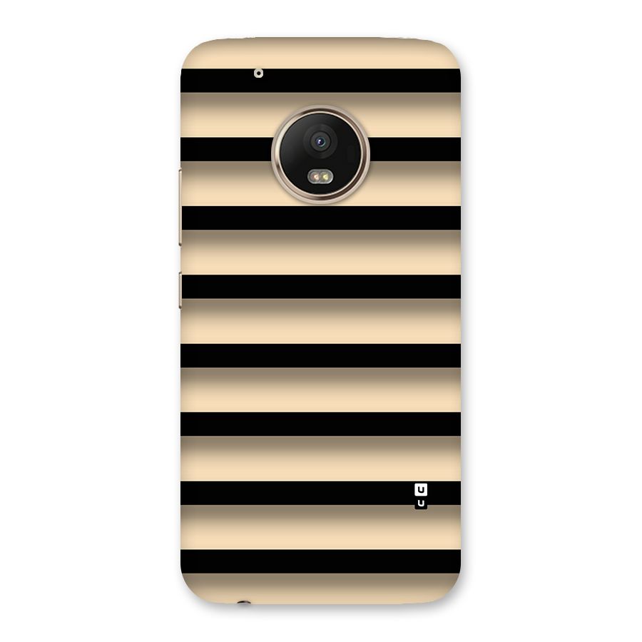 Shadow Stripes Back Case for Moto G5 Plus