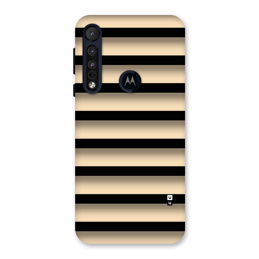 Shadow Stripes Back Case for Motorola One Macro