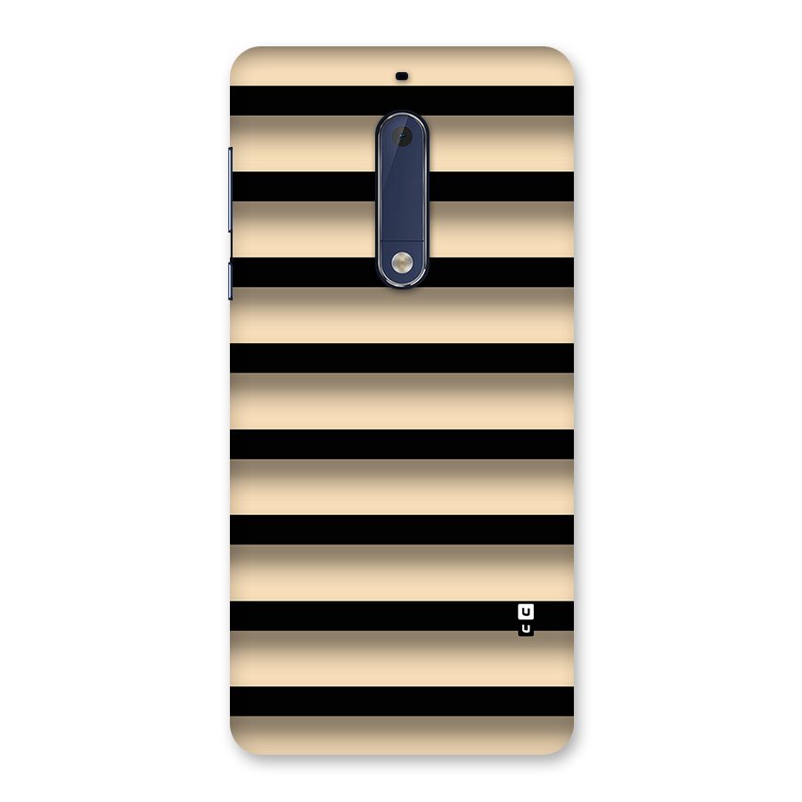 Shadow Stripes Back Case for Nokia 5