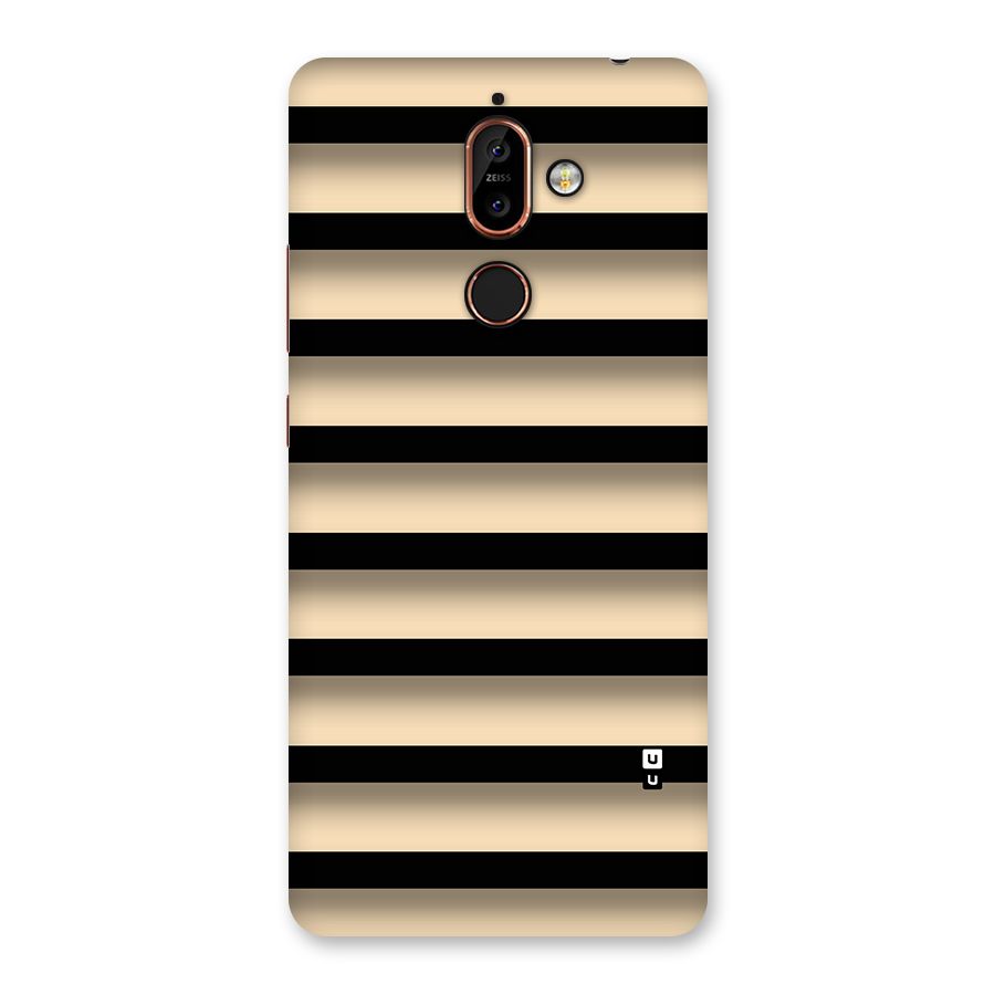 Shadow Stripes Back Case for Nokia 7 Plus