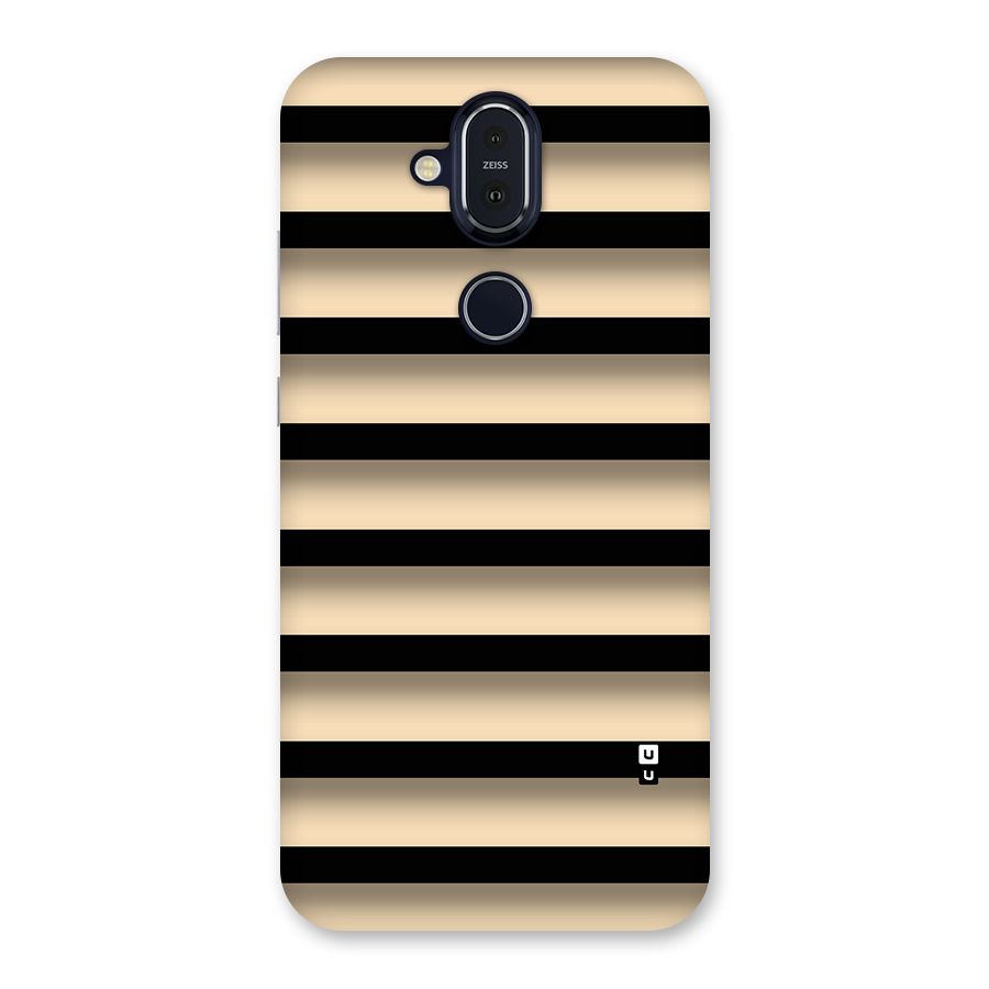 Shadow Stripes Back Case for Nokia 8.1