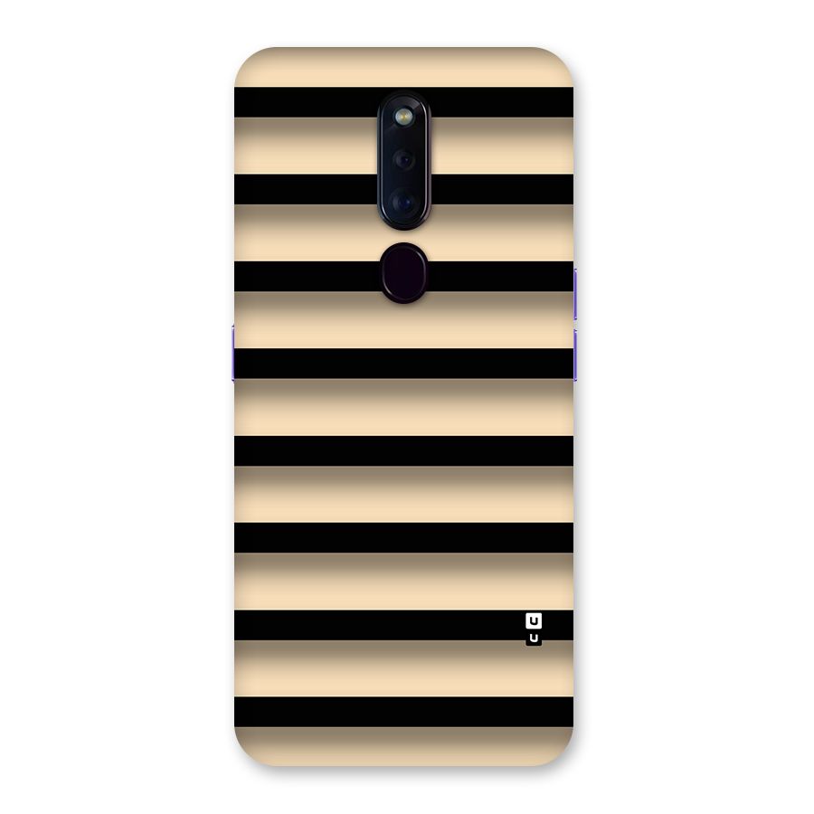 Shadow Stripes Back Case for Oppo F11 Pro