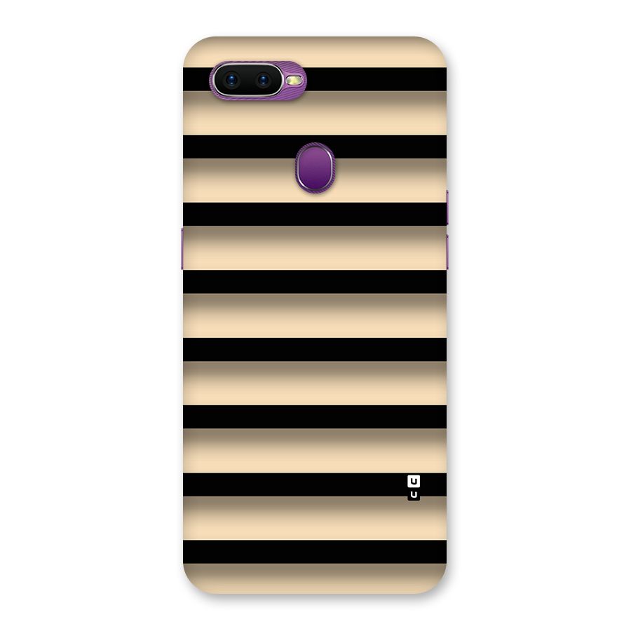 Shadow Stripes Back Case for Oppo F9