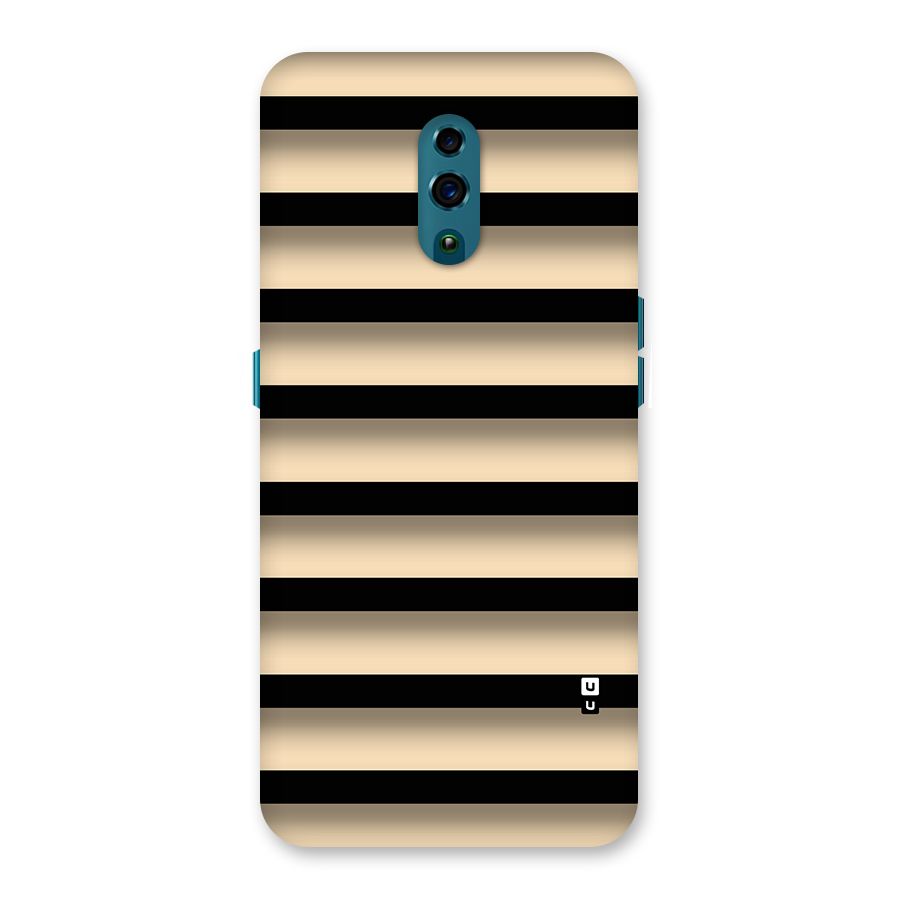 Shadow Stripes Back Case for Oppo Reno