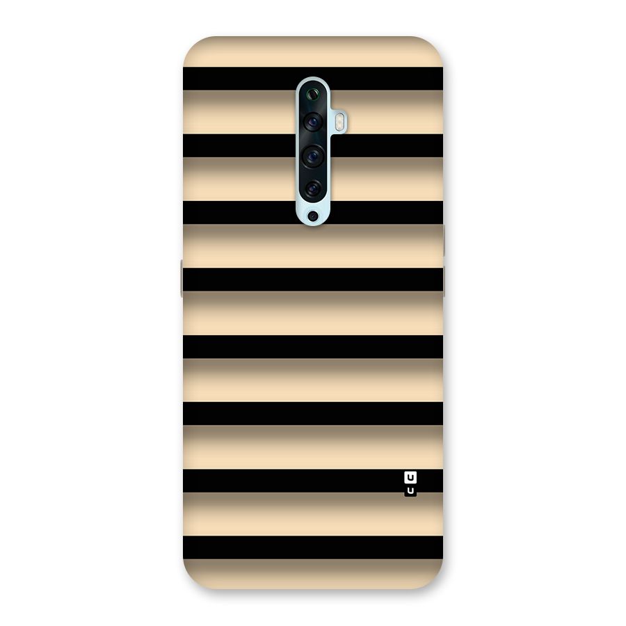 Shadow Stripes Back Case for Oppo Reno2 F