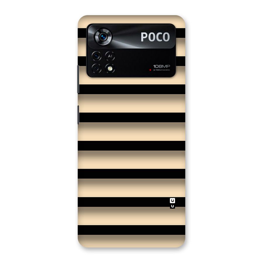 Shadow Stripes Back Case for Poco X4 Pro 5G