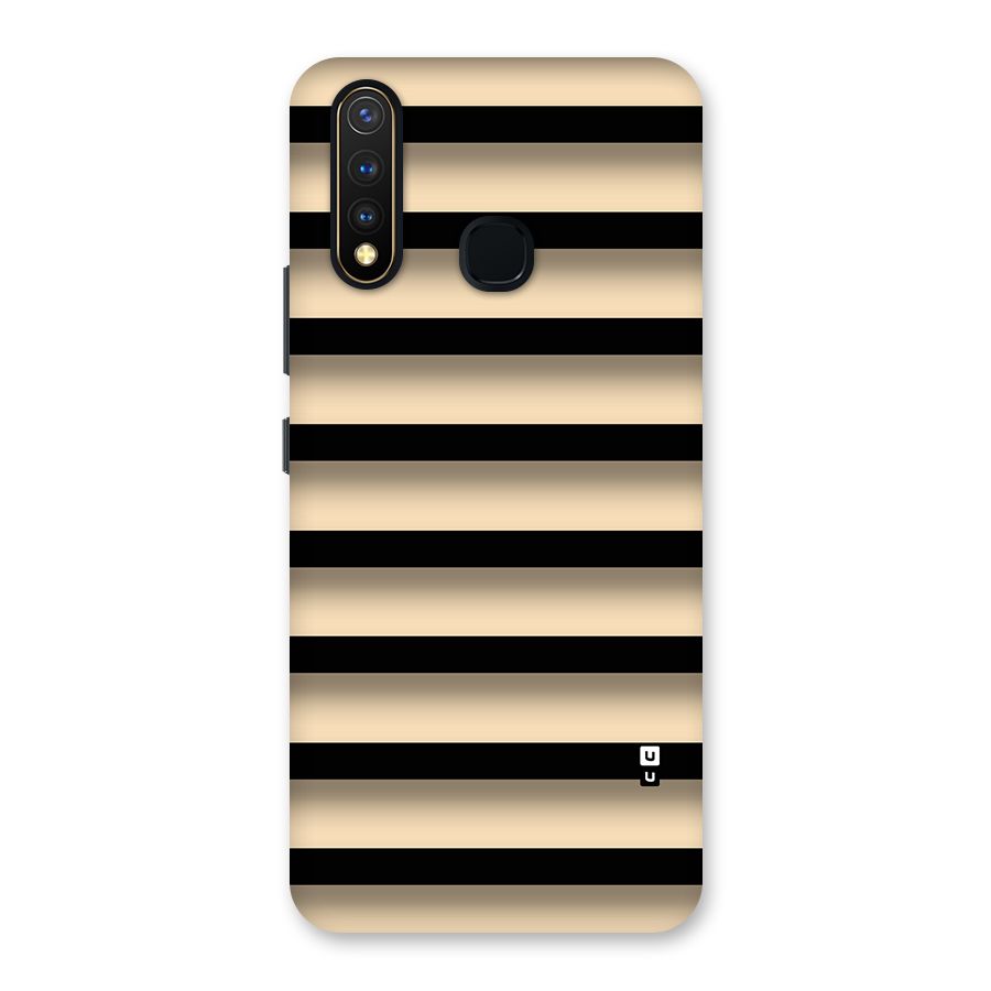 Shadow Stripes Back Case for Vivo Y19