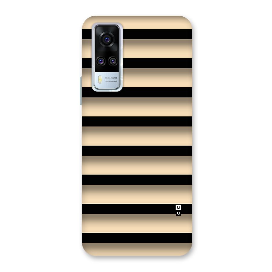 Shadow Stripes Back Case for Vivo Y31