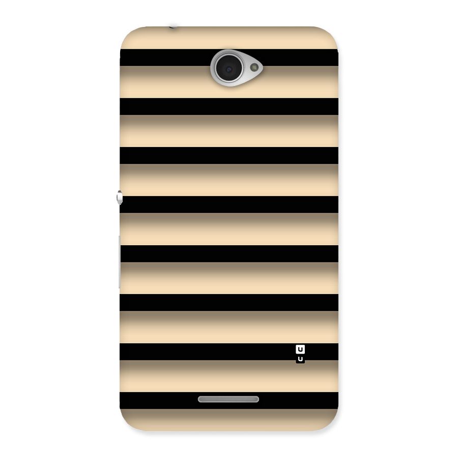 Shadow Stripes Back Case for Xperia E4