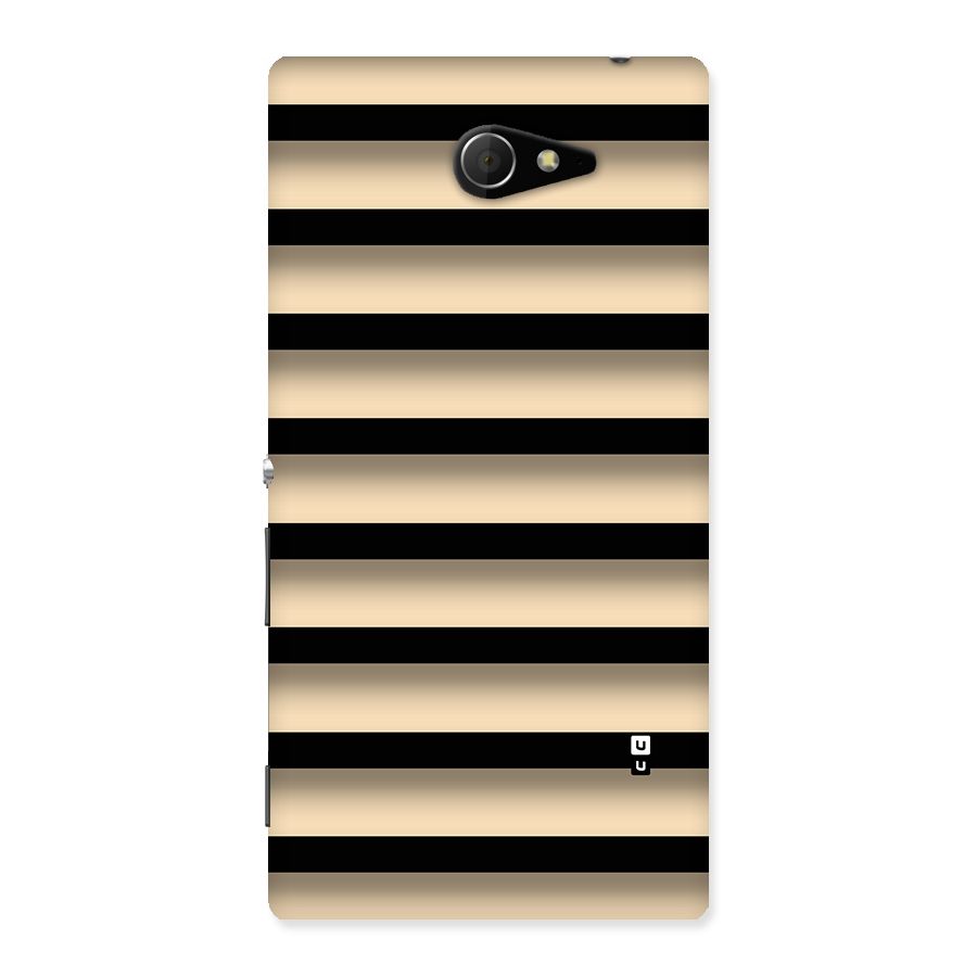 Shadow Stripes Back Case for Xperia M2