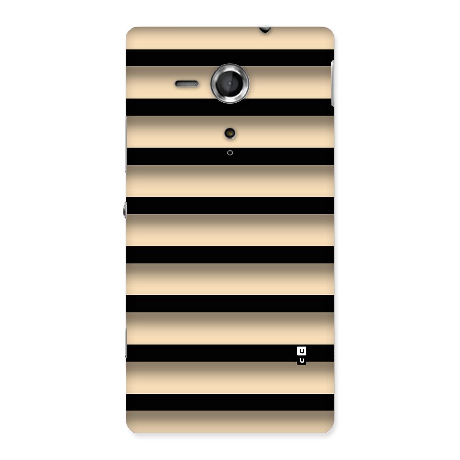 Shadow Stripes Back Case for Xperia Sp
