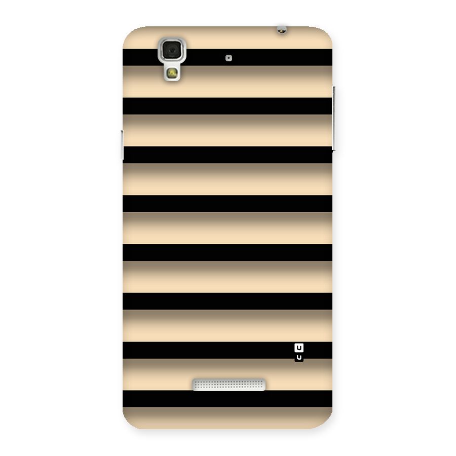 Shadow Stripes Back Case for Yureka