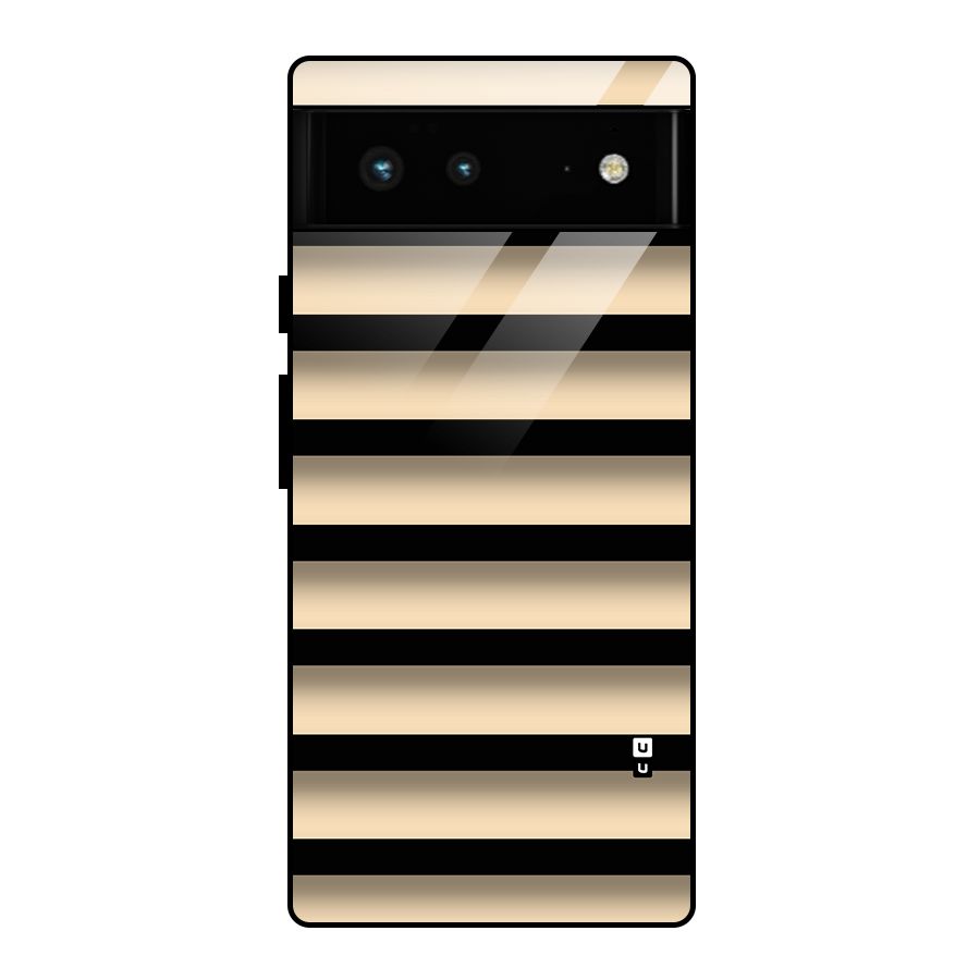 Shadow Stripes Glass Back Case for Google Pixel 6